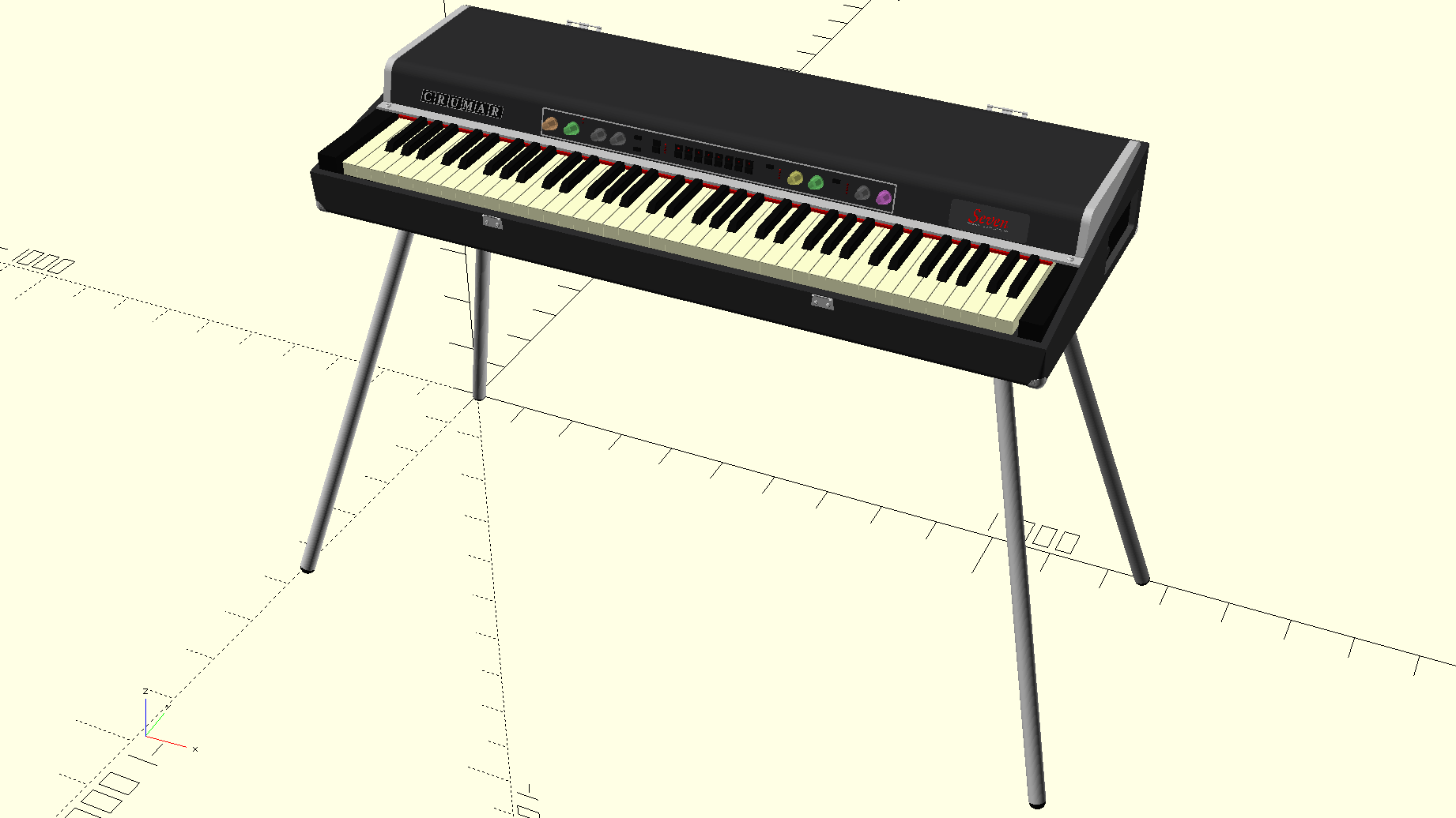 3D tekening (door Maestraccio) van de CrumarSeven
